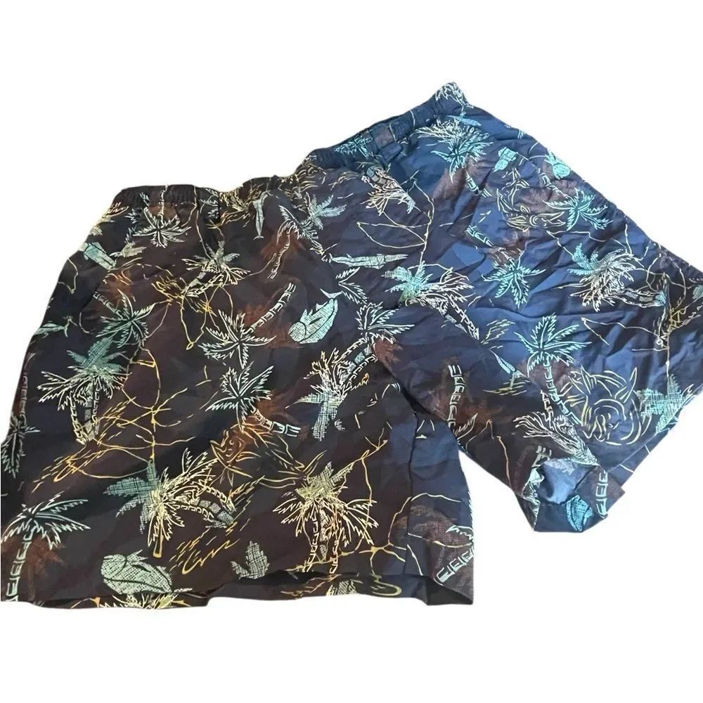 Columbia Tropical Print Swim Shorts new never worn size large